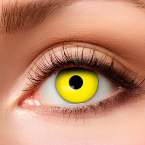 Kontaktlinsen Krähe gelb