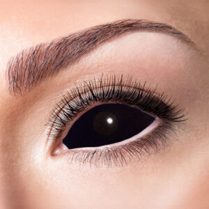 Sclera Kontaktlinsen Black Eye schwarz