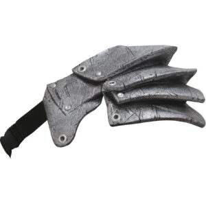 Gladiator Schulterpanzer silbern