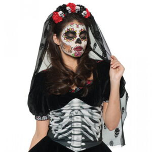 Day of the Dead Totenkopf Haarreifen