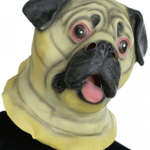Mops Hunde-Maske