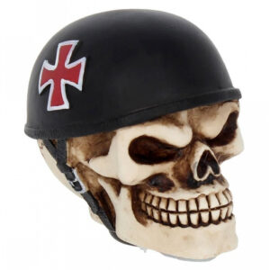 Schaltknauf Totenkopf mit Helm