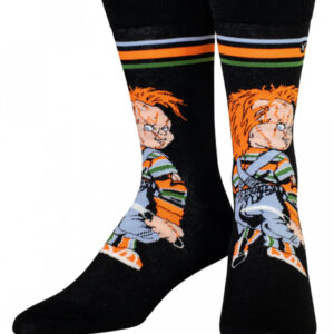 Chucky die Mörderpuppe Socken schwarz