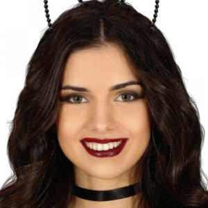 Katzenohren Haarreif mit Glitzersteinchen