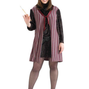 50er Jahre Damenkostüm XL schwarz-rot