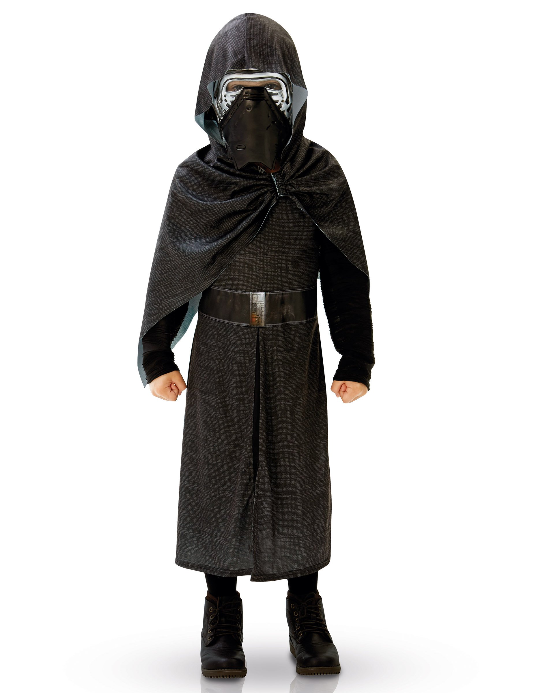 Kylo Ren Star Wars Deluxe Teenkostüm Lizenzware schwarz-silber