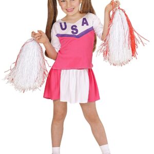 Cheerleader-Mädchenkostüm