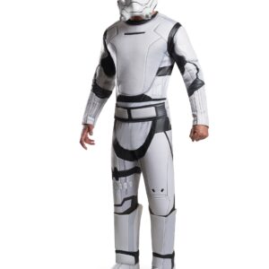 Hochwertiges Flametrooper Erwachsenenkostüm Star Wars Deluxe weiß-grau