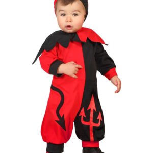 Süsser Teufel Babykostüm rot-schwarz