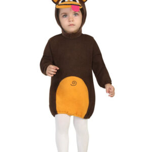 Lustiger Affe Babykostüm Tierkostüm braun