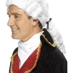 Edelmann Perücke Deluxe weiss