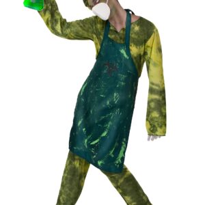Verrückter radioaktiver Chirurg Herrenkostüm grün