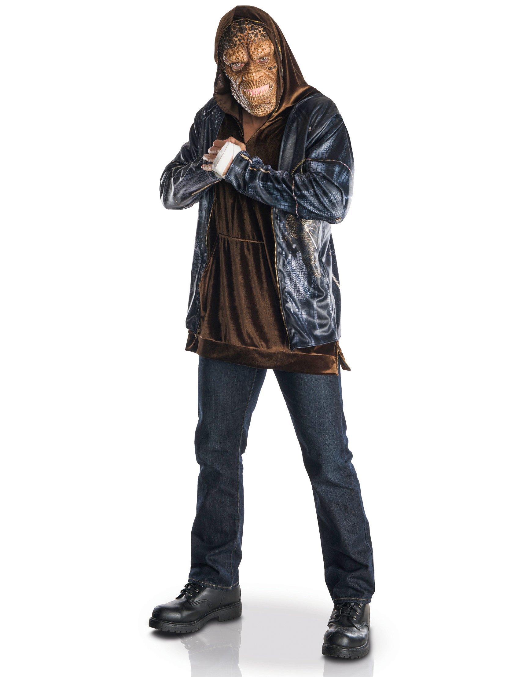 Suicide Squad Killer Croc Herrenkostüm Lizenzware bunt