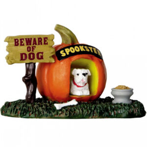 Lemax Spooky Town - Pumpkin Doghouse