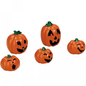 Lemax Spooky Town - Happy Pumpkin Family 5er Set