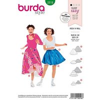 burda Schnitt 2518 "Rock´n´Roll Rock" Damengröße