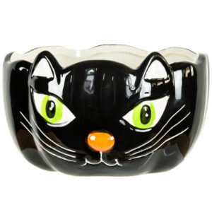 Schwarze Katze Schüssel 16cm
