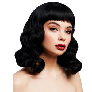 Damen Perücke Bettie Schwarz