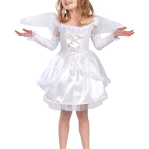 Niedliches Engel Kinderkostüm weiss