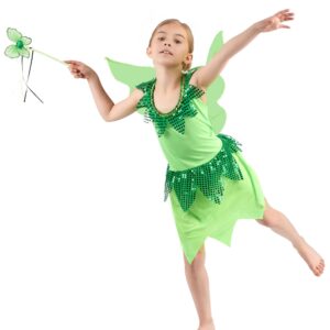 Märchenfee Kinder-Kostüm grün