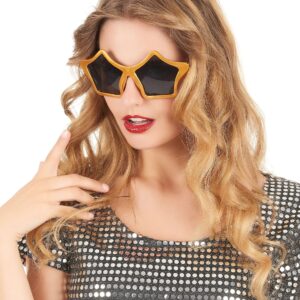 Disco Party-Brille Sterne gold
