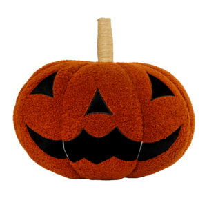 Halloween Kürbis Dekokissen Ø 34cm