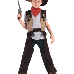 Cowboy-Kinderkostüm Sheriff braun