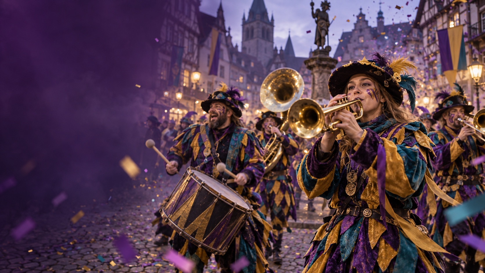 Redaktionelles Fasnet-Motiv